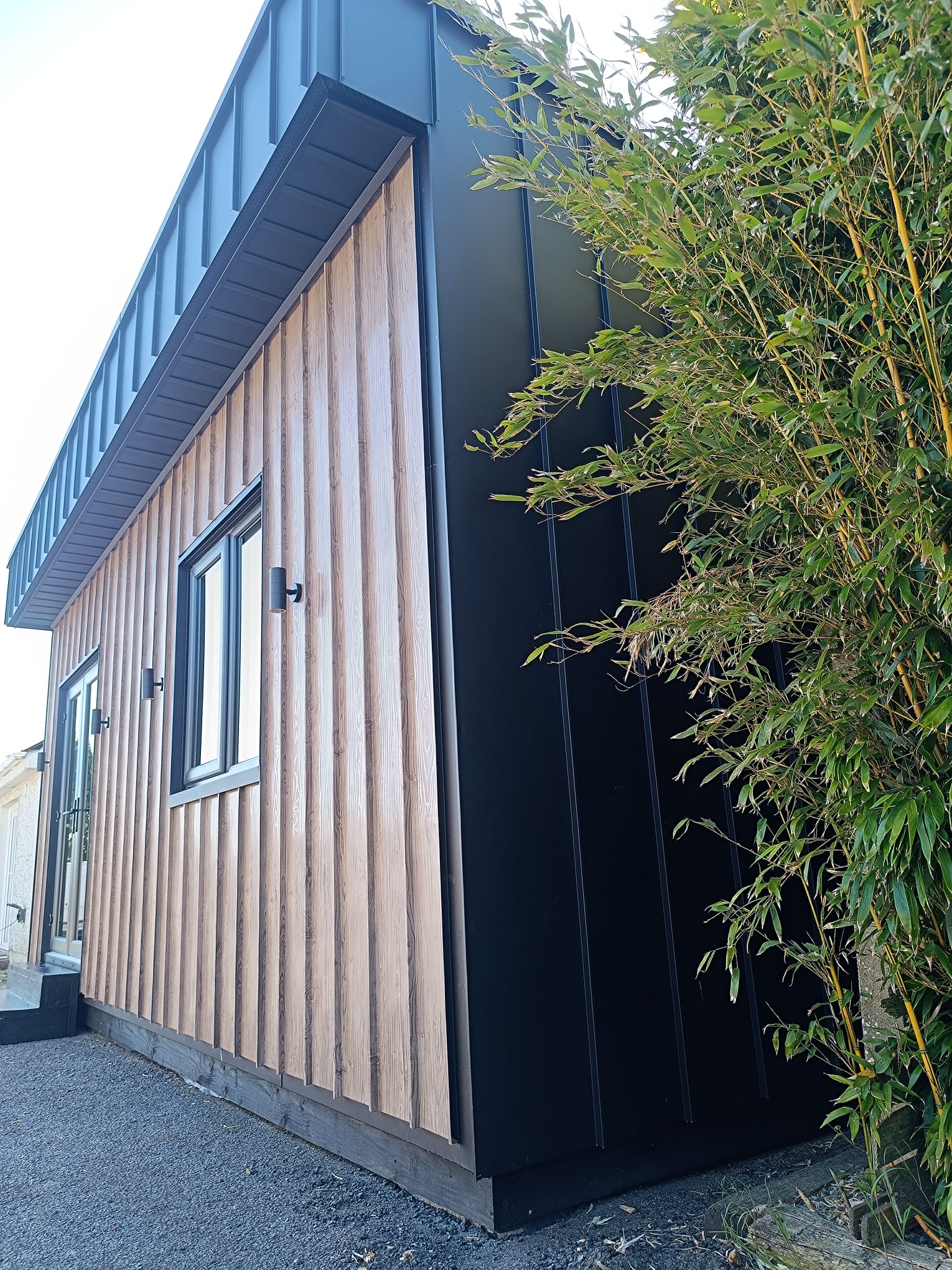 Garden room side view